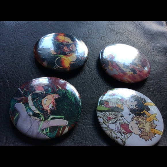 Anime My Hero Academia Button Pin /Bundle. - Picture 5 of 10